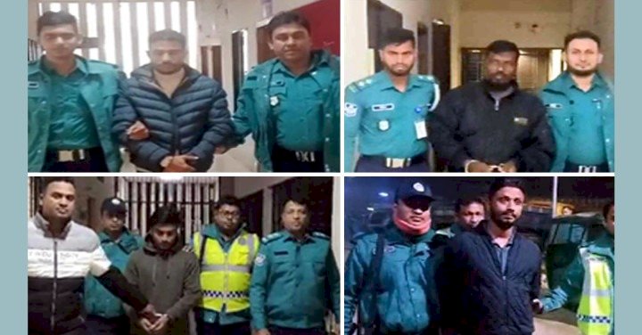 সিলেটে অপরেশন ডেভিল হান্টে গ্রে ফ তা র আরও ৪ জন