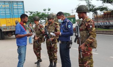 ঈদযাত্রায় স্বস্তি ফেরাতে তৎপর পুলিশ-সেনাবাহিনী