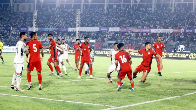 আলো ছড়িয়েও হারল হামজার বাংলাদেশ