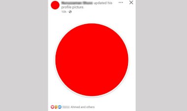 ফেসবুক প্রোফাইল লাল করার নেপথ্যে ছিলেন যিনি