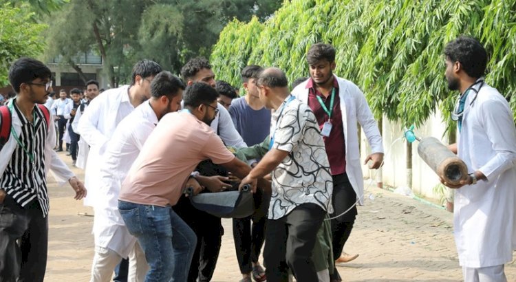 উত্তরায় বিমান বিধ্বস্তে ১৯ প্রাণহানি